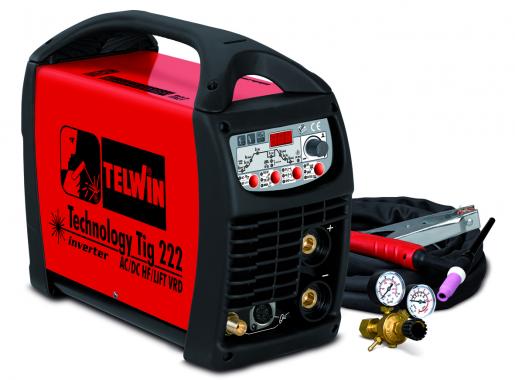 Telwin TECHNOLOGY T.222 AC/DC HF/LIFT 230V с аксессуарами